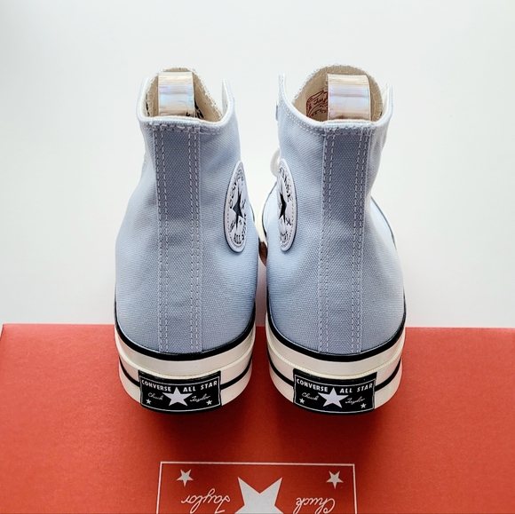 Converse Chuck 70 Hi Lt Armory Blue Egret Black Men's 7 Women's 9 - Picture 4 of 6